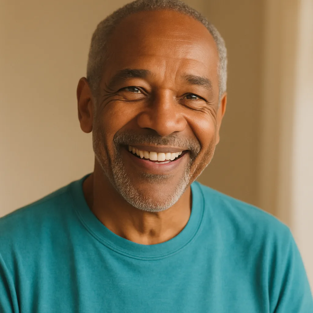 Smiling man in his 60s — member of The Cardiff Dating Site